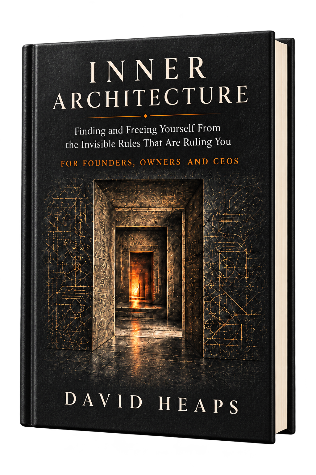 Inner Architecture by David Heaps, detailed doorway hardcover concept from the cover poll